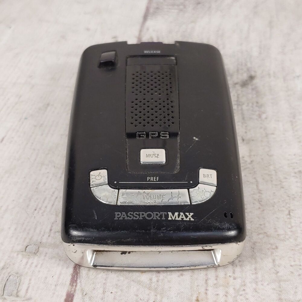 FOR PARTS, AS-IS - Escort Passport MAX Laser GPS Radar Detector Speeding, BROKEN